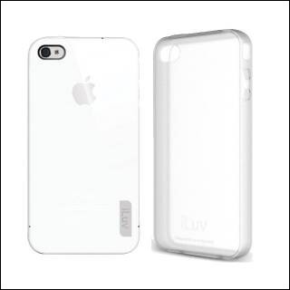 ILUV ICC746 GELATO case per iPhone 4 Bianco