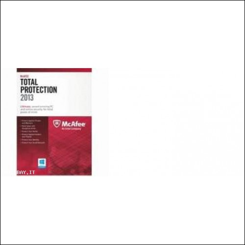 McAfee Total Protection 2013 3 utente