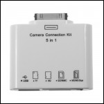 Il kit di connessione fotocamera 5 in 1 adatto per iPad