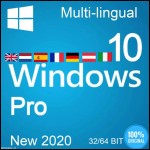 Windows 10 Pro 32/64 Bit licenza digitale